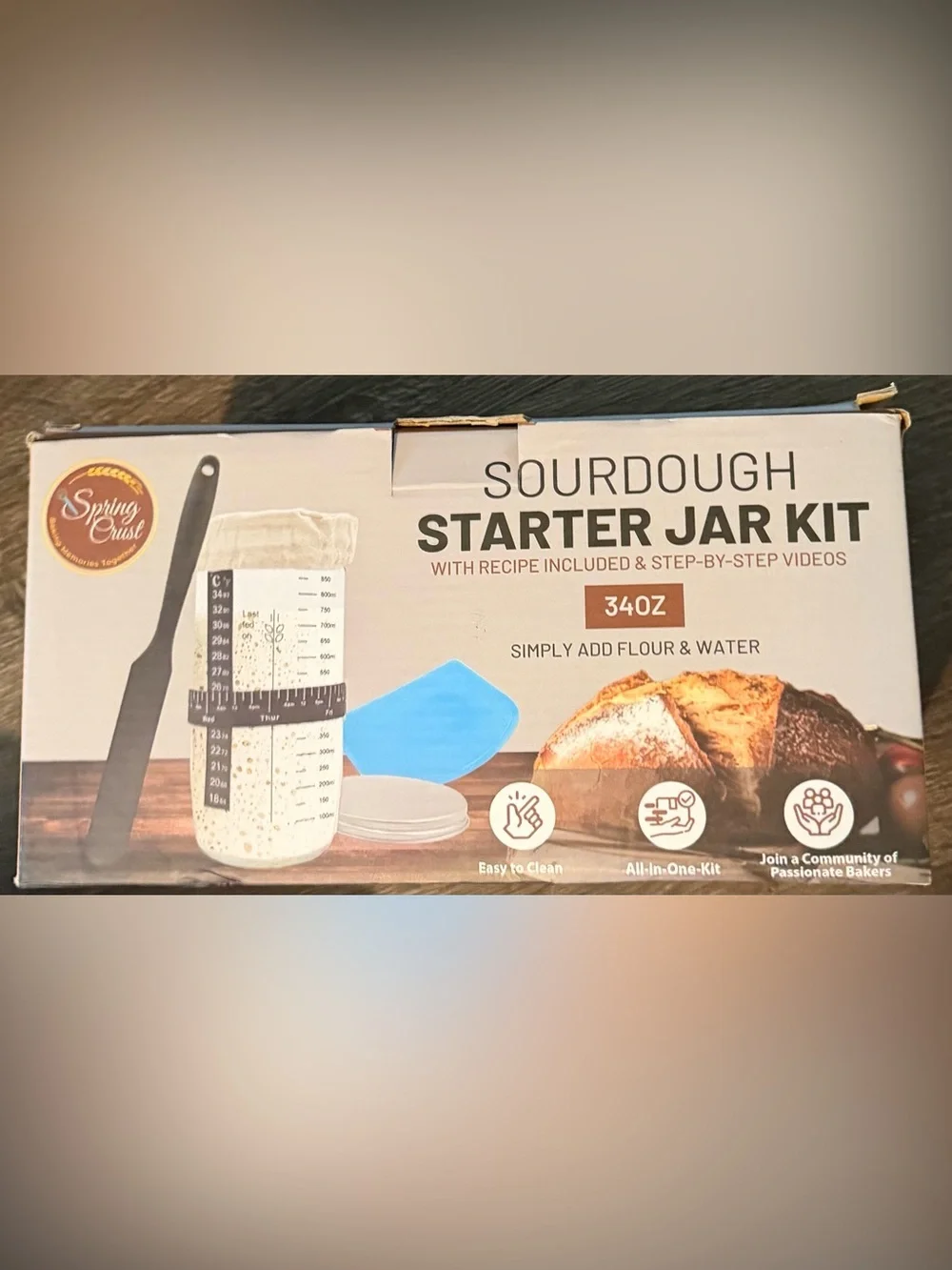 Sourdough starter kit